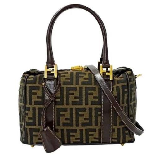 Pre-owned nylon fendi-tasker