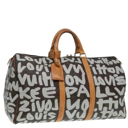 Pre-owned Canvas louis-vuitton-tasker