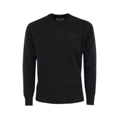 Crew-neck sweater i uld