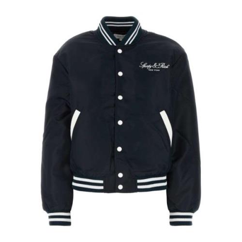 Stilfuld Navy Blue Bomber Jacket