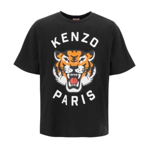 Lucky Tiger Logo Oversize T-shirt