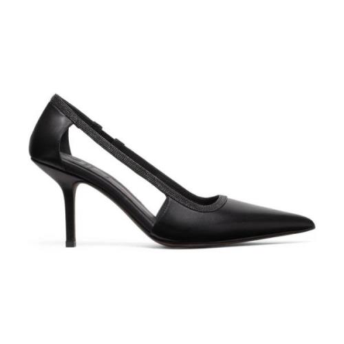 Elegante Sorte Pumps til Kvinder