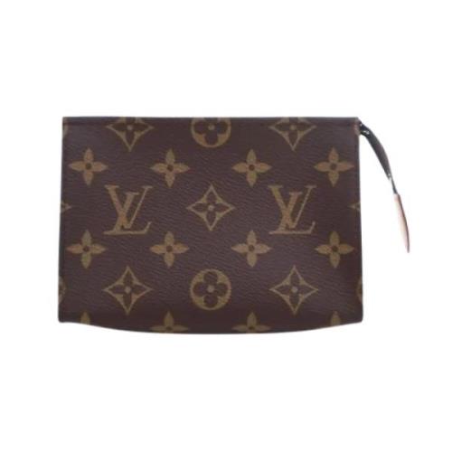 Pre-owned Coated canvas louis-vuitton-tasker