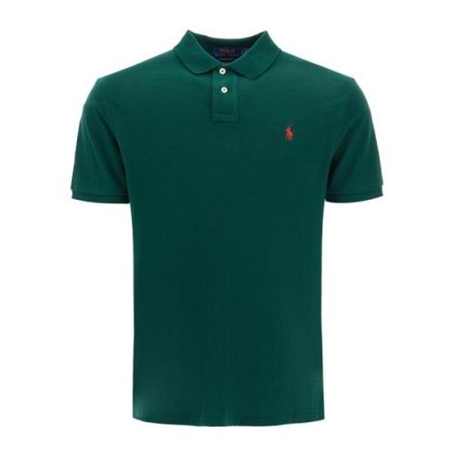 Slim Fit Polo Shirt med Pony Logo