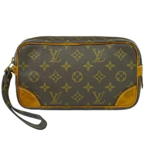 Pre-owned Canvas louis-vuitton-tasker