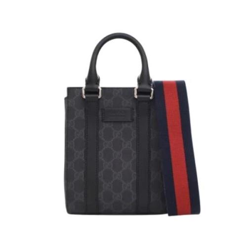 Pre-owned Coated canvas gucci-tasker