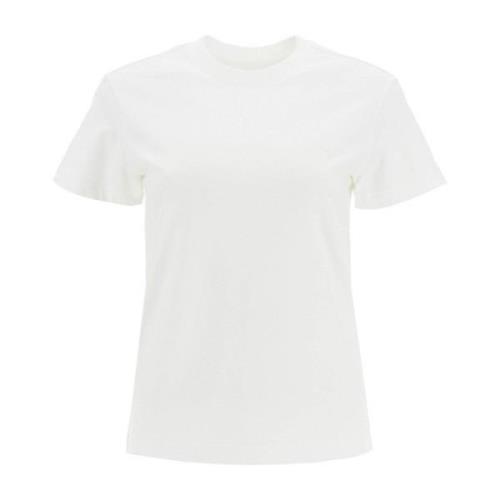 Bomuld Regular Fit T-shirt med Logo