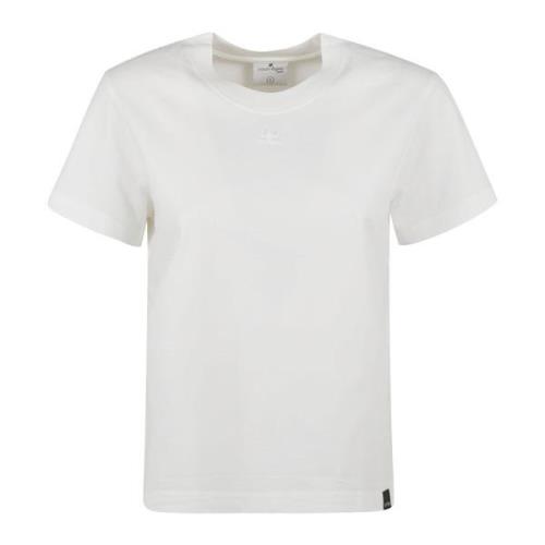 Hvid Heritage T-shirt med Logo