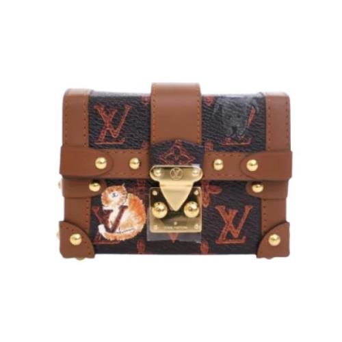 Pre-owned Coated canvas louis-vuitton-tasker