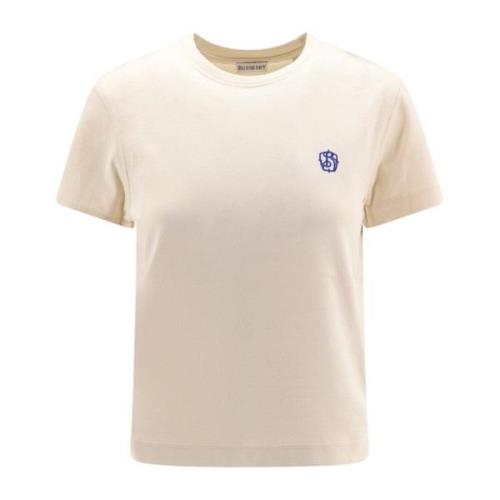 Beige Crew-neck T-shirt Regular Fit