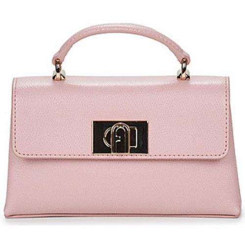 Mini Crossbody Top Handle Taske Pink