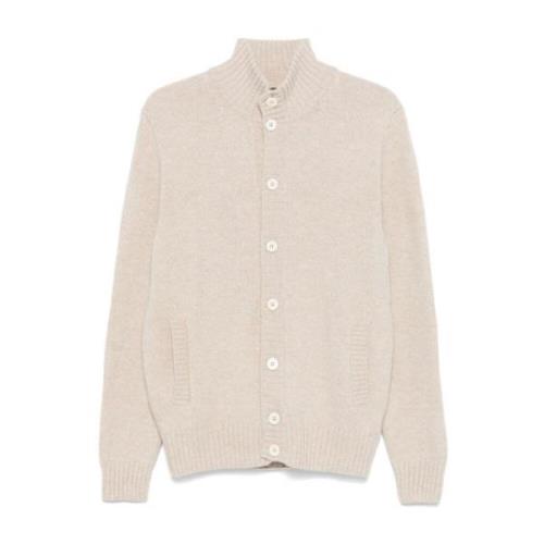 Ivory Cardigan Sweaters Tunge Knapper