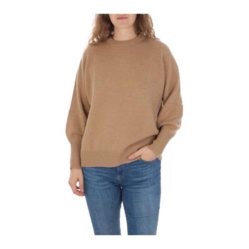 Kamel Hals Sweater Top