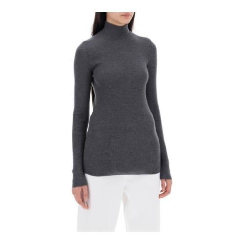 Ribbet Merino Wool Dolcevita Sweater