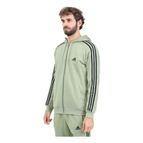 Essentials Fleece 3 Stripes Sweater