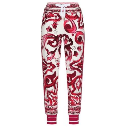 Majolica Print Track Pants