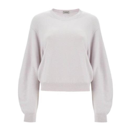 Uld Cashmere Bland Crew Neck Pullover