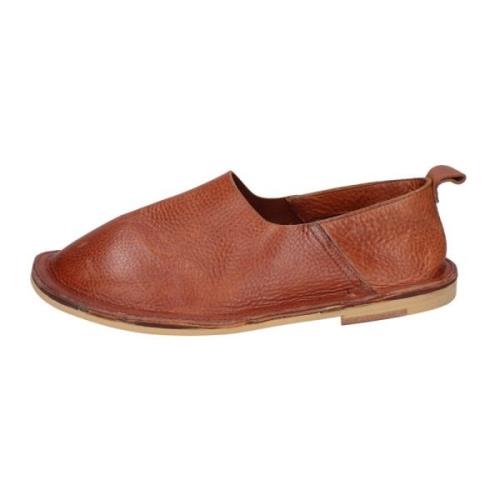 Vintage Læder Loafers til Kvinder