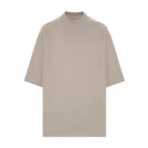 Beige Bomuld Oversize T-shirt