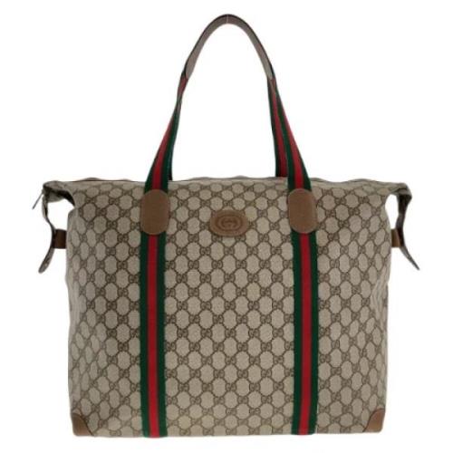 Pre-owned Canvas gucci-tasker