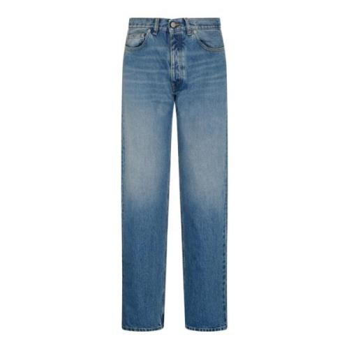 Bl? Denim Bomuld Straight Leg Jeans