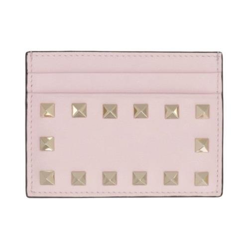 Pink Rockstud Kortholder Pung