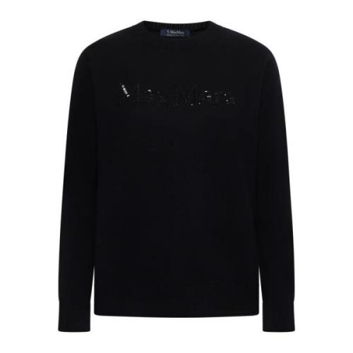 Sort Uld Kashmir Sweater