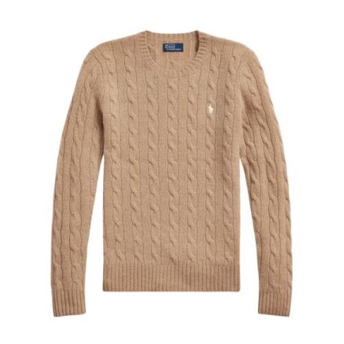 Klassisk Julianna Sweater i Kamel Melange