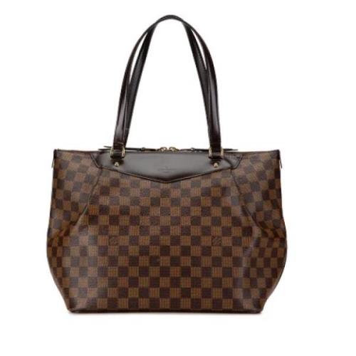 Pre-owned Canvas louis-vuitton-tasker