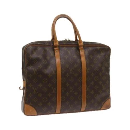 Pre-owned Canvas louis-vuitton-tasker