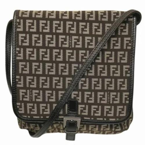 Pre-owned Canvas fendi-tasker