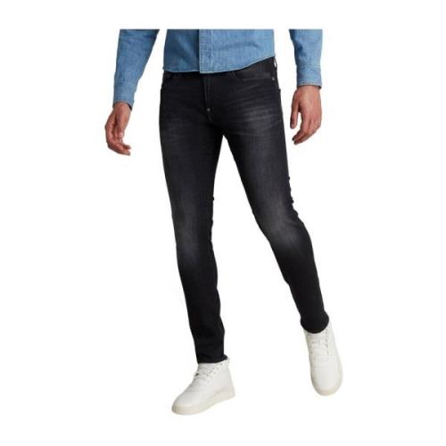 Herre Skinny Jeans - Medium Aged Faded