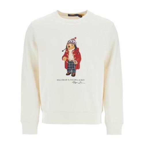 Ikonisk Polo Bear Crewneck Sweatshirt