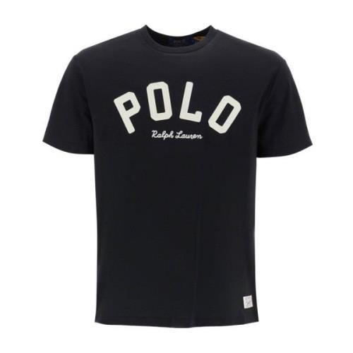 Logo T-shirt Klassisk Pasform Crew Neck