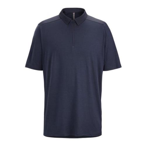 Merino Wool Polo Shirt Sort