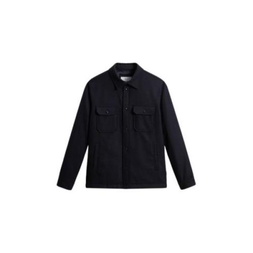 Melton Uld Overshirt