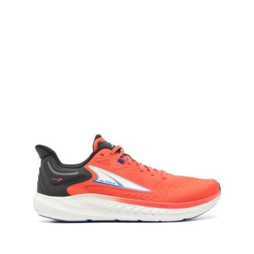 Orange Sneakers med Forbedret Komfort