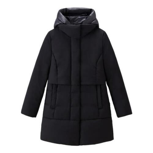 Sort 2-i-1 Parka Frakke