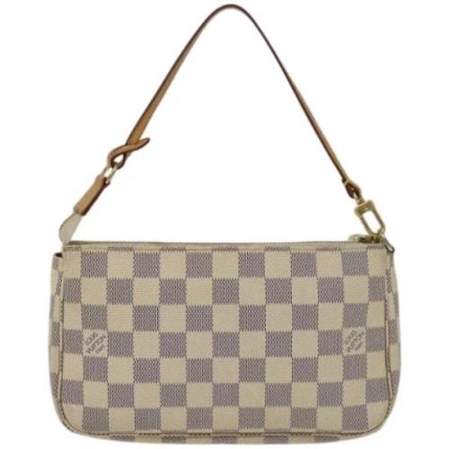 Pre-owned Canvas louis-vuitton-tasker