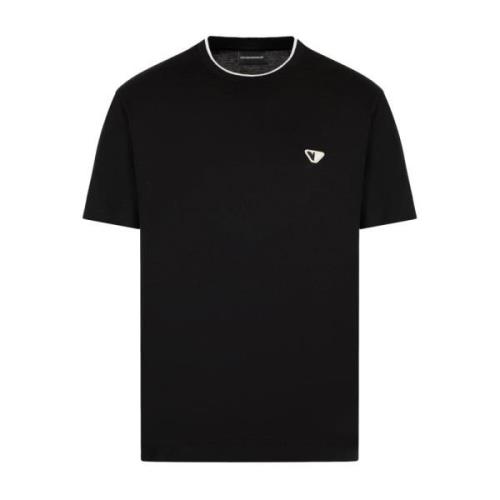 Eagle Branding Cotton T-Shirt i sort