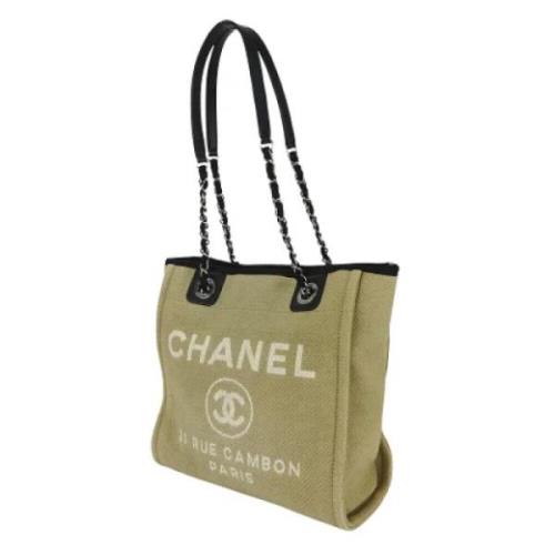 Pre-owned Canvas chanel-tasker