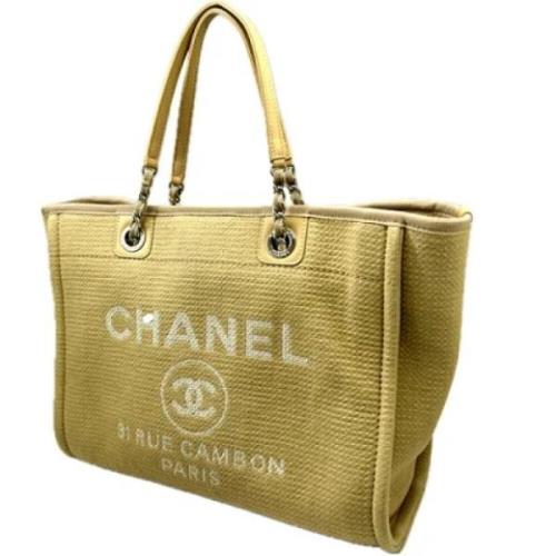 Pre-owned Canvas chanel-tasker