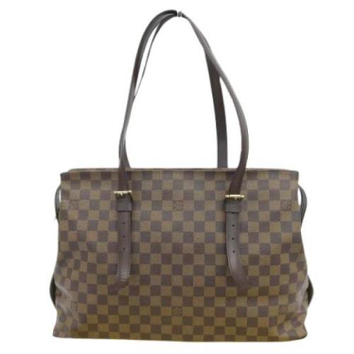 Pre-owned Canvas louis-vuitton-tasker