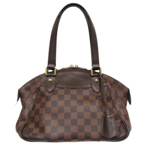 Pre-owned Canvas louis-vuitton-tasker