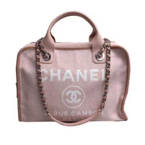 Pre-owned Canvas chanel-tasker