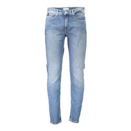 Moderne Slim Taper Vasket Denim Jeans