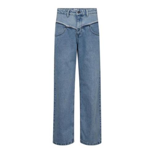 Denimcc Block Jeans med brede ben