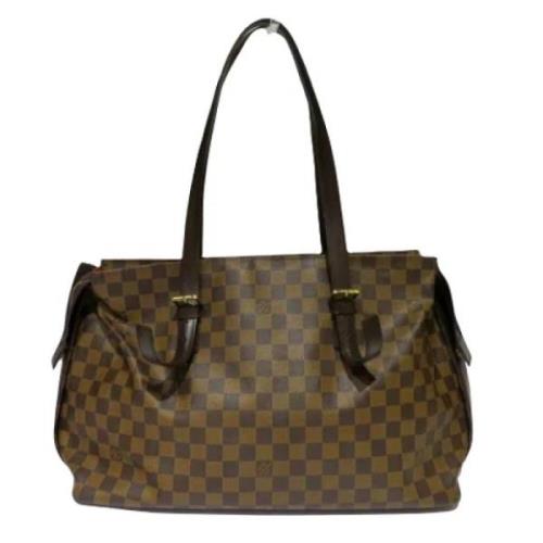 Pre-owned Canvas louis-vuitton-tasker