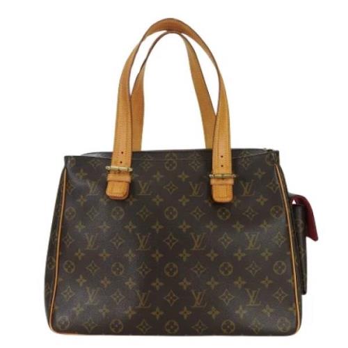 Pre-owned Canvas louis-vuitton-tasker