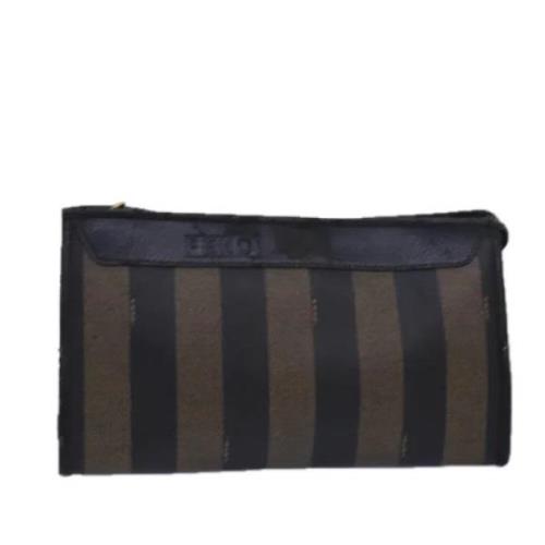 Pre-owned Canvas clutches